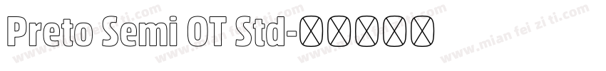 Preto Semi OT Std字体转换